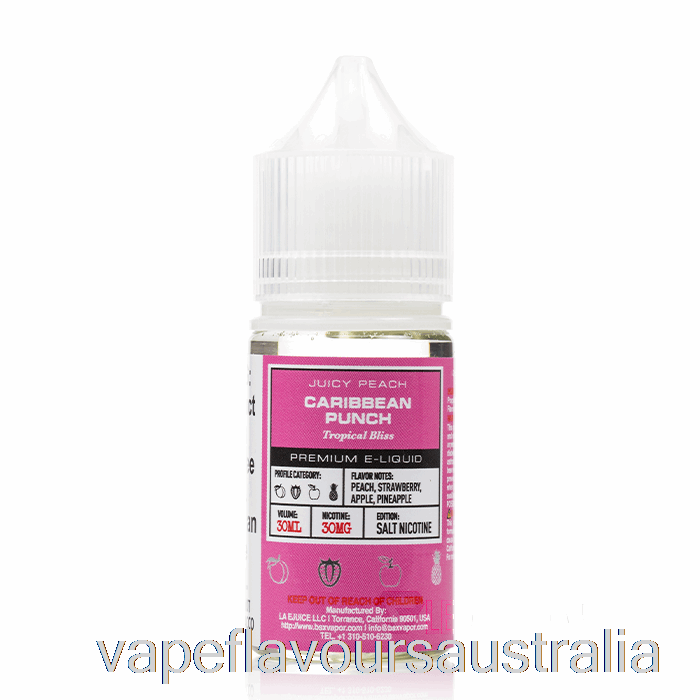 Vape Australia Caribbean Punch - BSX Salt Series - 30mL 30mg